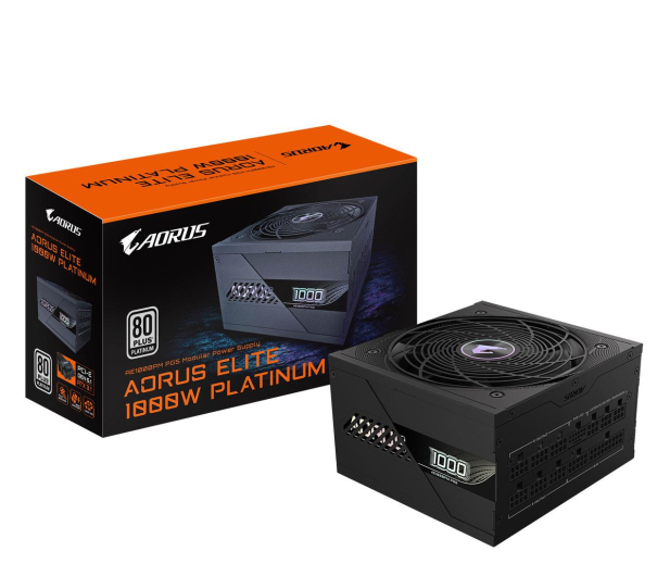 GIGABYTE Aorus Elite P 1000W 80 Plus Platinum ATX 3.1 GP-AE1000PM PG5 - 1294242 - zdjęcie